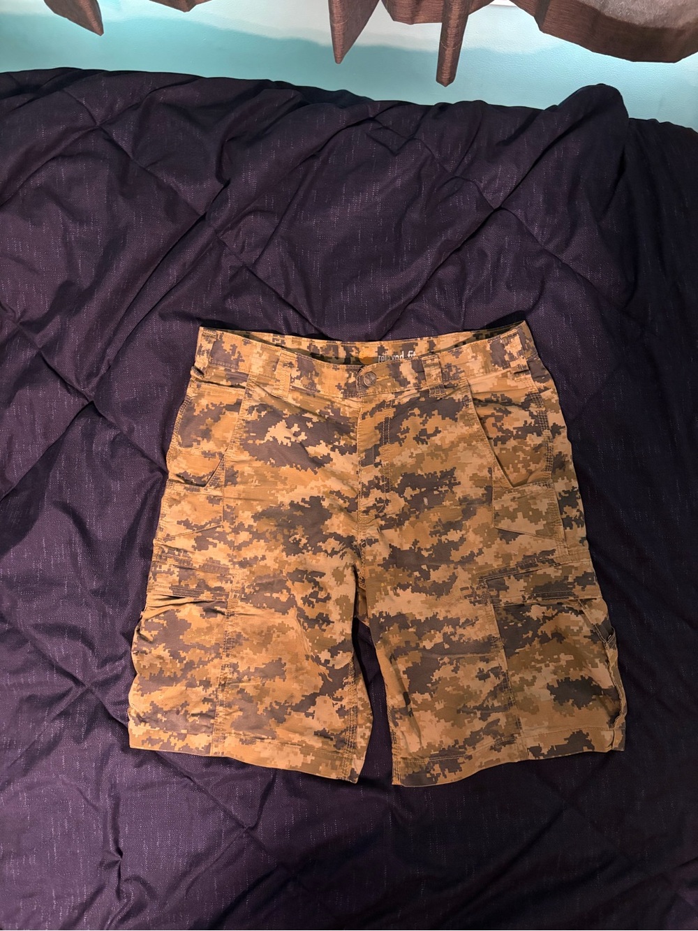 Men’s Carhartt Camouflage Cargo Shorts